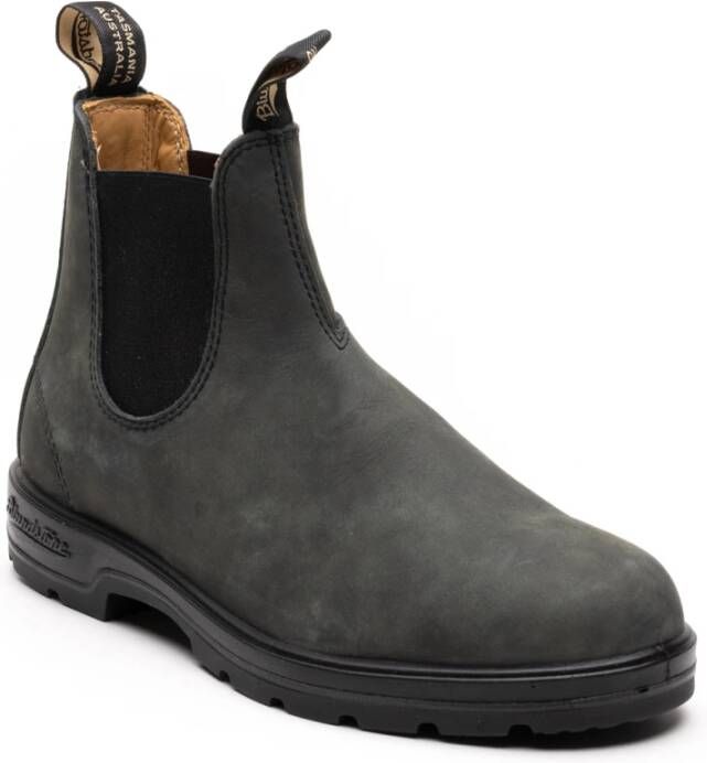 Blundstone Klassieke Zwarte Platte Schoenen Black Heren