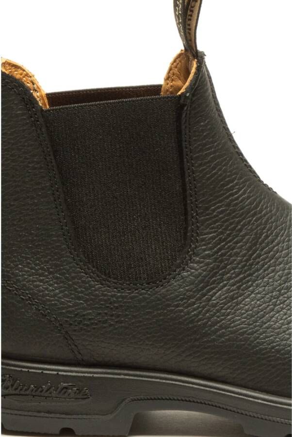 Blundstone Moderne Chelsea Leren Laarzen Zwart Black Heren