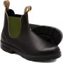 Blundstone Stiefel Boots #519 Stout Brown Leather with Olive Elastic (500 Series)-12UK - Thumbnail 54