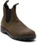 Blundstone Platte Chelsea Boots in Pelle Suede Green Heren - Thumbnail 2