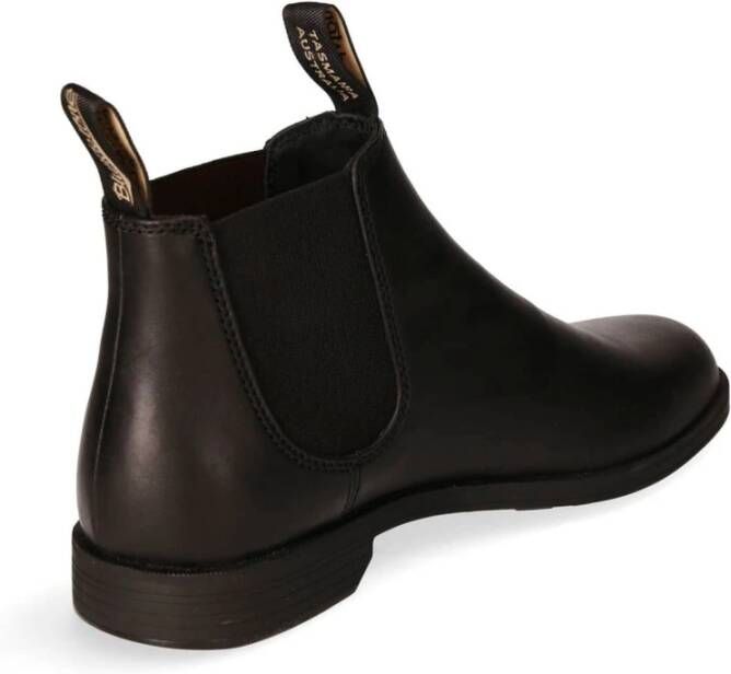 Blundstone Premium leren instap Chelsea Boot Black Heren