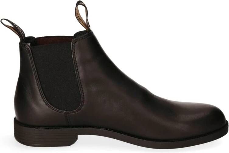 Blundstone Premium leren instap Chelsea Boot Black Heren