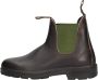 Blundstone Stiefel Boots #519 Stout Brown Leather with Olive Elastic (500 Series)-12UK - Thumbnail 12