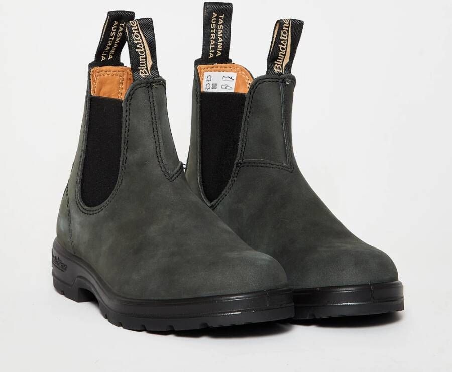 Blundstone Rustieke Zwarte Chelsea Boot Black Heren