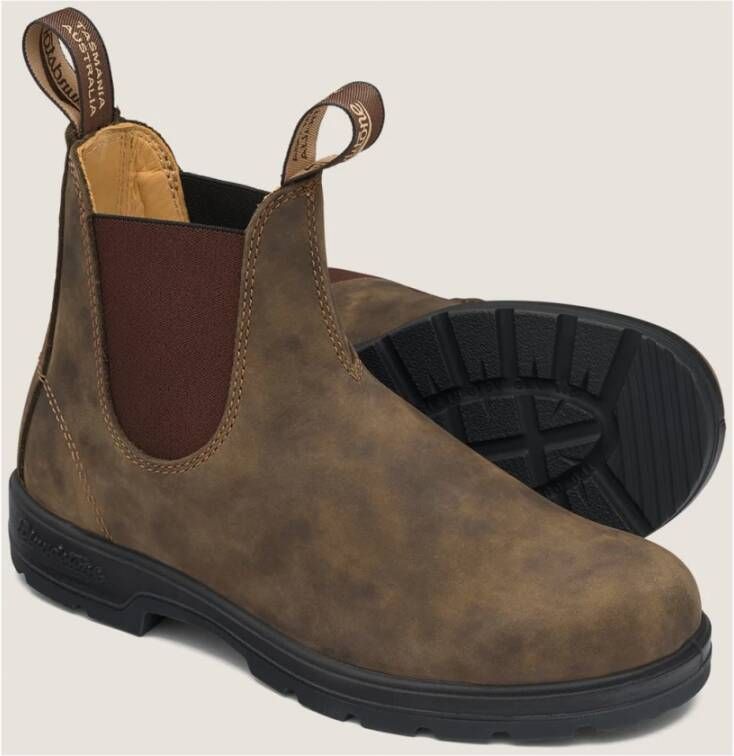 Blundstone Rustic Brown Comfortabele Laarzen Brown Unisex