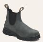 Blundstone Rustieke Unisex Leren Chelsea Laarzen Black Unisex - Thumbnail 2