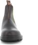 Blundstone Stiefel Boots #519 Stout Brown Leather with Olive Elastic (500 Series)-12UK - Thumbnail 42