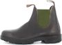 Blundstone Stiefel Boots #519 Stout Brown Leather with Olive Elastic (500 Series)-12UK - Thumbnail 44