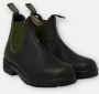 Blundstone Stiefel Boots #519 Stout Brown Leather with Olive Elastic (500 Series)-12UK - Thumbnail 87