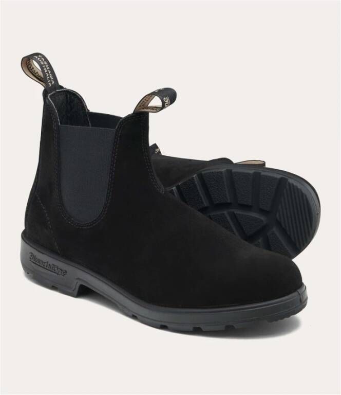 Blundstone Stedelijke Suède Laarzen voor Stadsavonturen Black Unisex