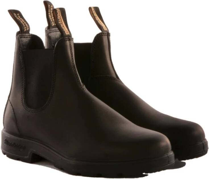 Blundstone Zwarte Leren Enkellaarzen Black Heren