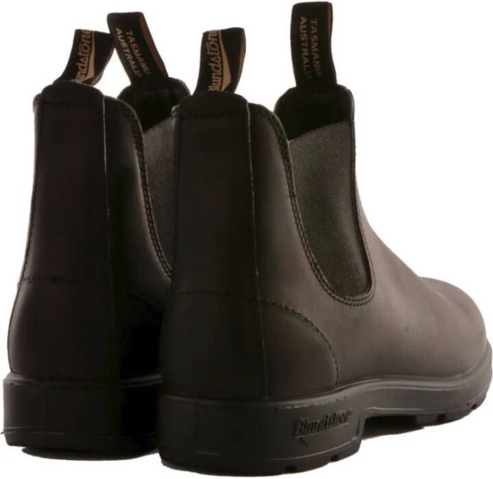 Blundstone Zwarte Leren Enkellaarzen Black Heren