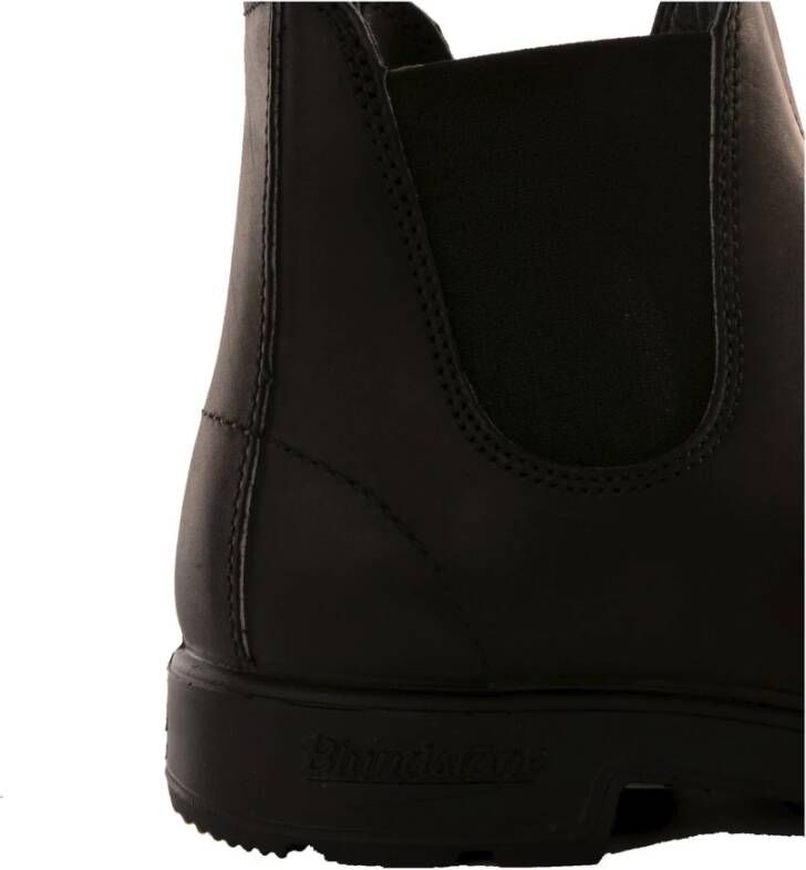 Blundstone Zwarte Leren Enkellaarzen Black Heren