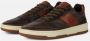 Boggi Milano Leren Sneakers Brown Heren - Thumbnail 5