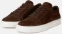 Boggi Milano Suede Lage Sneakers Brown Heren - Thumbnail 3