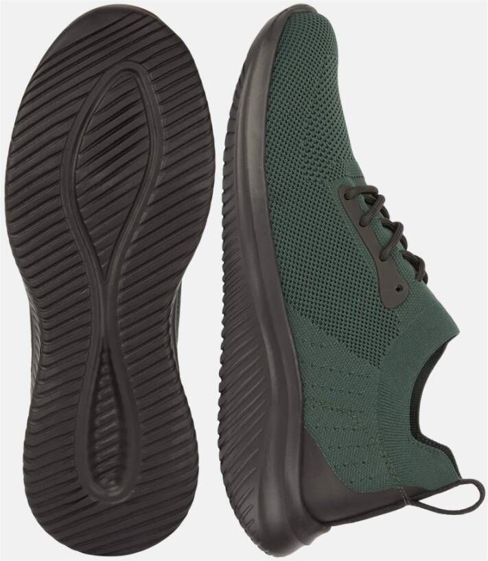 Boggi Milano Techincal Fabric Sock Sneakers Green Heren