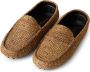 Borbonese Suede Car Loafers Beige Dames - Thumbnail 3