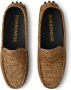 Borbonese Suede Car Loafers Beige Dames - Thumbnail 4