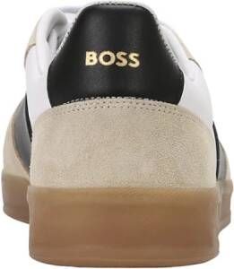 Boss Beige Open Sneakers Brandon White Heren