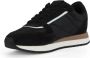 Boss Ecosuede en Stof Sneakers Kai Runn Black Heren - Thumbnail 2