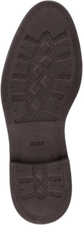 Boss Elegante Enkellaars Beige Heren