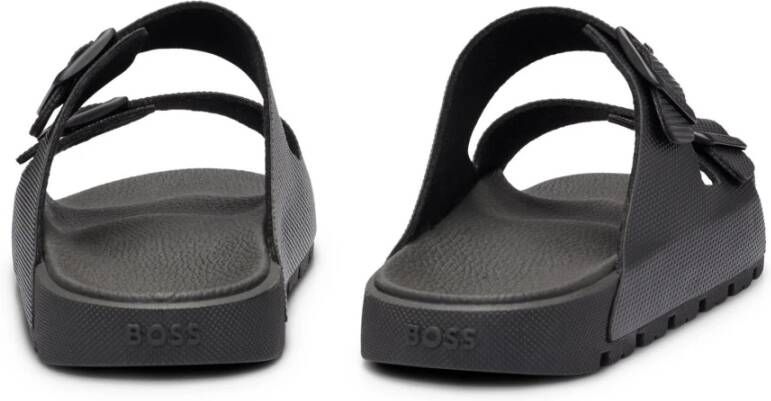 Boss Heren Slippers Lichtgewicht Comfort Black Heren