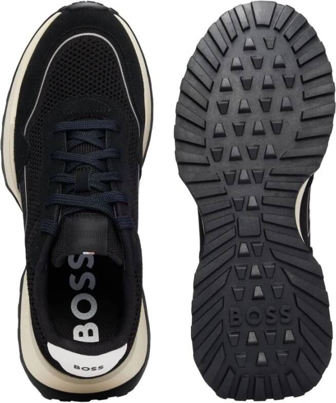 Boss Moderne Heren Sneakers Comfort en Stijl Black Heren