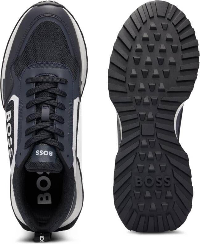 Boss Moderne Heren Sneakers Comfort en Stijl Gray Heren