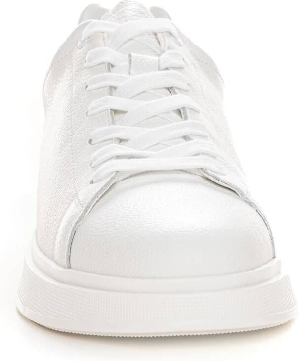 Boss Non-Slip Sneaker met Logo Zool White Heren