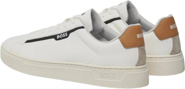 Boss Rhys Tenn Sneakers White Heren