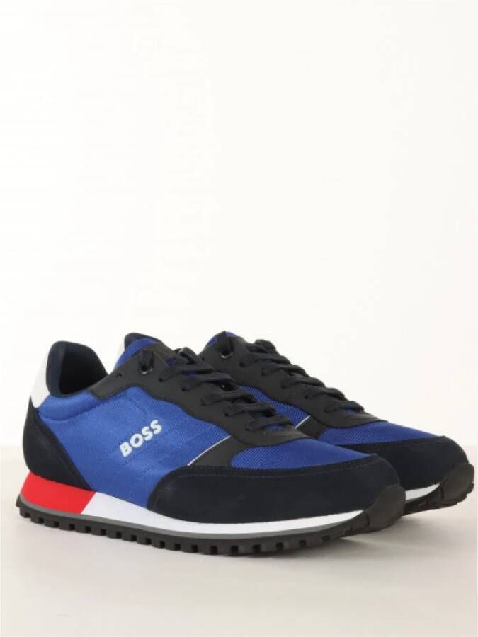 Boss Sneakers Blauw Heren