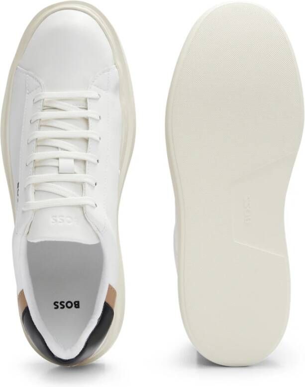 Boss Sneakers Wit Heren