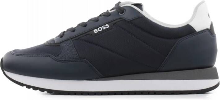 Boss Sportieve Lichtgewicht Sneakers Blue Heren