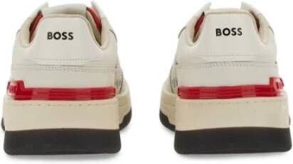 Boss Sportieve Sneakers voor Mannen White Heren