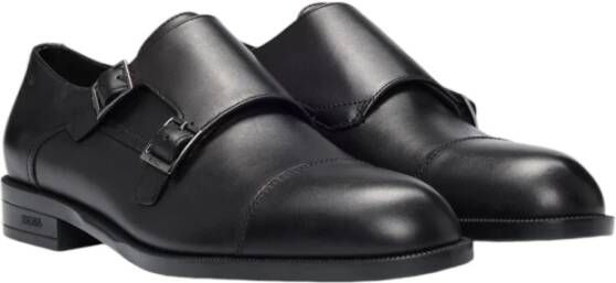 Boss Stijlvolle Loafers voor Mannen Black Heren