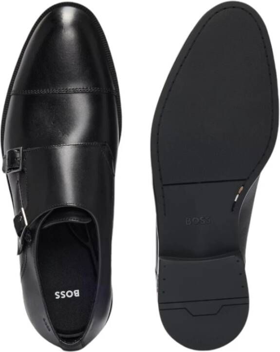 Boss Stijlvolle Loafers voor Mannen Black Heren