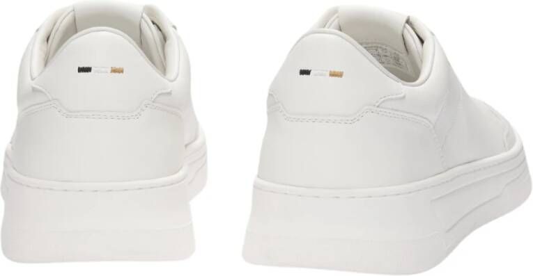 Boss Witte Baltimore Tennisschoenen White Heren