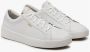 Boss Witte Leren Sneakers met Zijlogo White Heren - Thumbnail 6