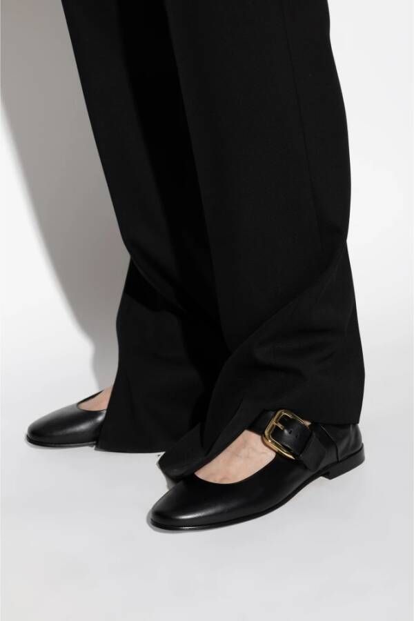 Bottega Veneta Ballet Flats Astaire Black Dames