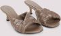 Bottega Veneta Blink Mules Pinecone Stijl Schoenen Brown Dames - Thumbnail 3