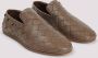 Bottega Veneta Bruin Leren Pantoffels Elegant Comfortabele Stijl Brown Heren - Thumbnail 3