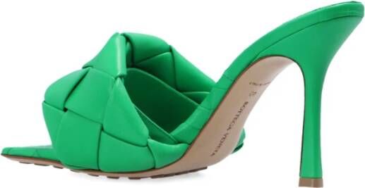 Bottega Veneta BV Lido heeled mules Groen Dames