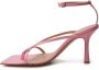 Bottega Veneta Elegante roze leren sandalen voor verfijnde stijl Pink Dames - Thumbnail 10