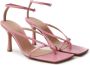 Bottega Veneta Elegante roze leren sandalen voor verfijnde stijl Pink Dames - Thumbnail 11