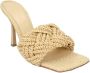 Bottega Veneta Fabric sandals Brown Dames - Thumbnail 2