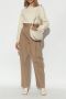 Bottega Veneta Gehakte enkellaarzen Shore Beige Dames - Thumbnail 3