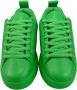 Bottega Veneta Groene Sneakers voor Stijlvolle Outfits Green Dames - Thumbnail 2