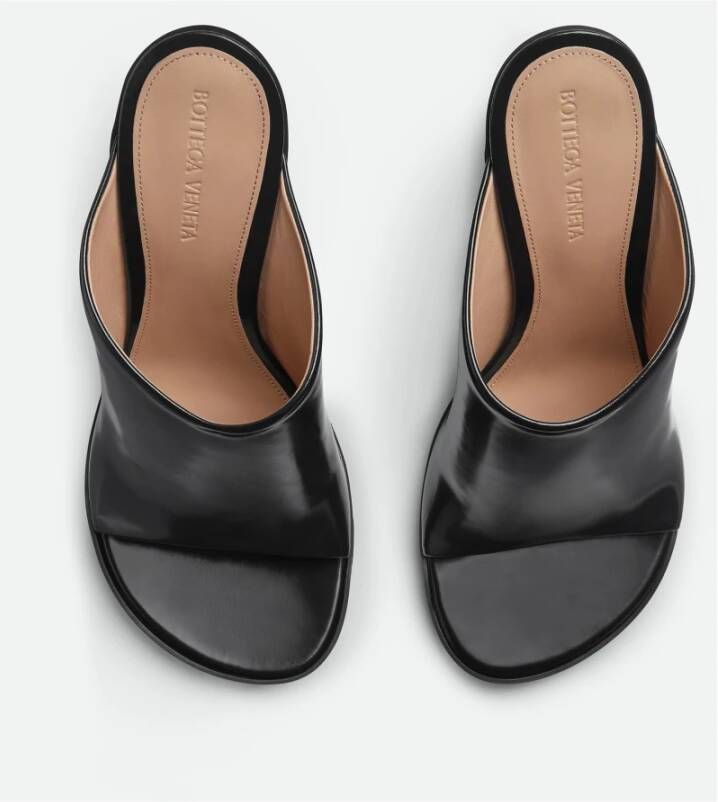 Bottega Veneta Heeled Mules Black Dames