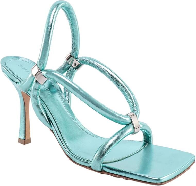 Bottega Veneta High Heel Sandals Blauw Dames