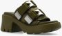 Bottega Veneta Flash muiltjes Groen Dames - Thumbnail 4